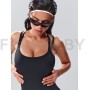 Моделирующий спортивный комбинезон Criss-Cross Romper