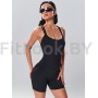 Моделирующий спортивный комбинезон Criss-Cross Romper