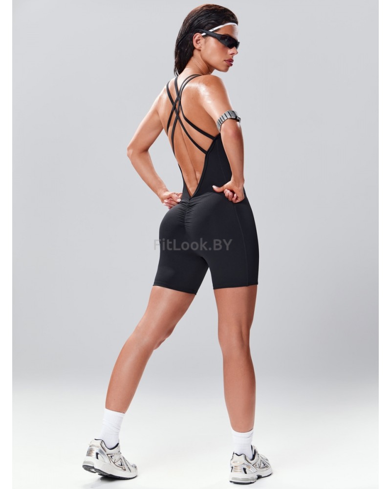 Моделирующий спортивный комбинезон Criss-Cross Romper