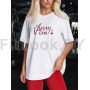 Футболка свободного силуэта Cherry GYM