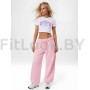 Футболка укороченная GYM Princess Crop White 