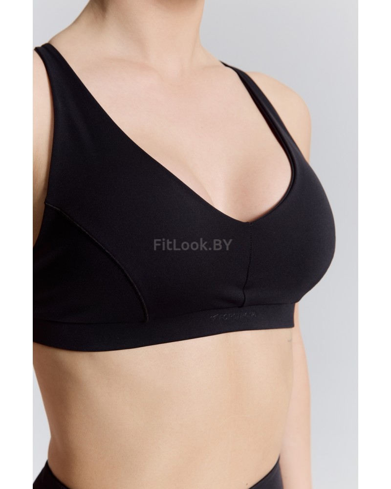 Топ для фитнеса Forstrong Vector Black
