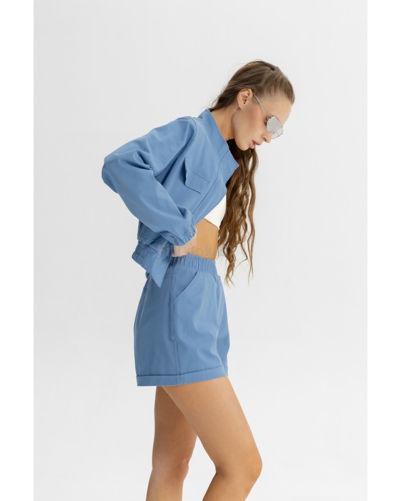 Женский спортивный костюм Forstrong Nevada Maui Blue (жакет+шорты)