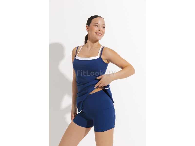 Платье с шортами Forstrong Nicole Navy Blue