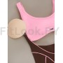 Моделирующий комбинезон Aerobica Brownie Pink