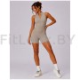Спортивный комбинезон (ромпер) Zip Active Sand