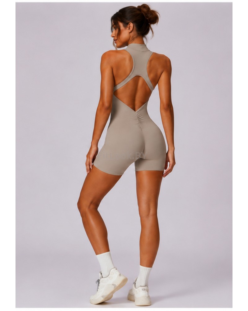 Спортивный комбинезон (ромпер) Zip Active Sand