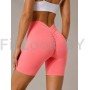 Розовые спортивные шорты со сборочкой ShapeUP Peach Pink