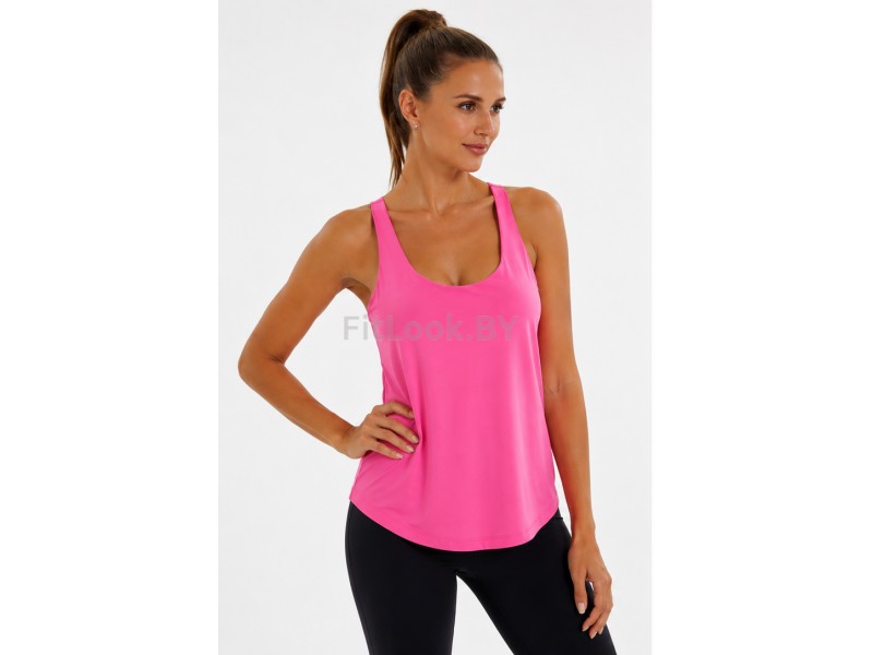 Майка c топом FITBASE Vest Pink