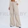 Широкие спортивные брюки Air Flow Beige