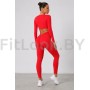 Спортивное болеро с длинным рукавом Cross LongSleeve Red