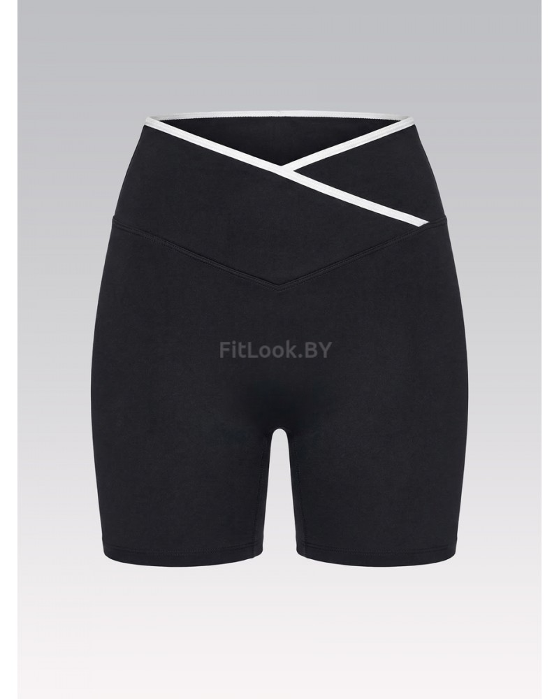 Шорты Neverlate Outlined Cross Black 