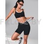 Шорты Neverlate Outlined Cross Black 
