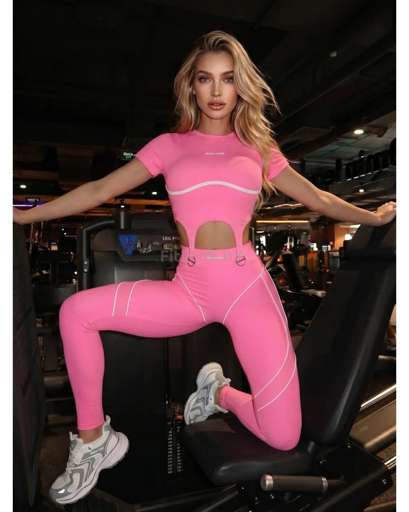 Топ Bona Fide Crop Top "Candy Pink" 