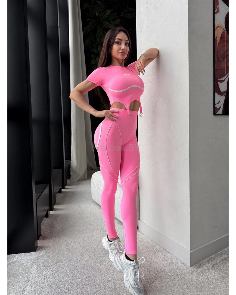 Топ Bona Fide Crop Top "Candy Pink" 