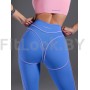 Моделирующие спортивные леггинсы Bikini PUSH Blue 