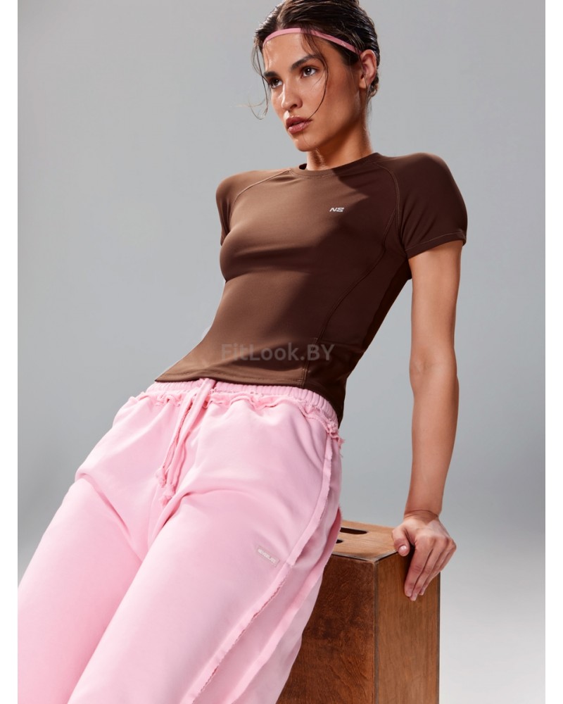 Облегающая спортивная футболка Performance Tee Brown