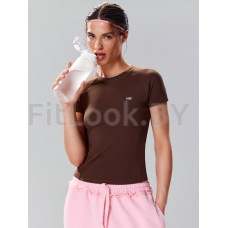Футболка Neverlate Performance Tee Brown 1529.5