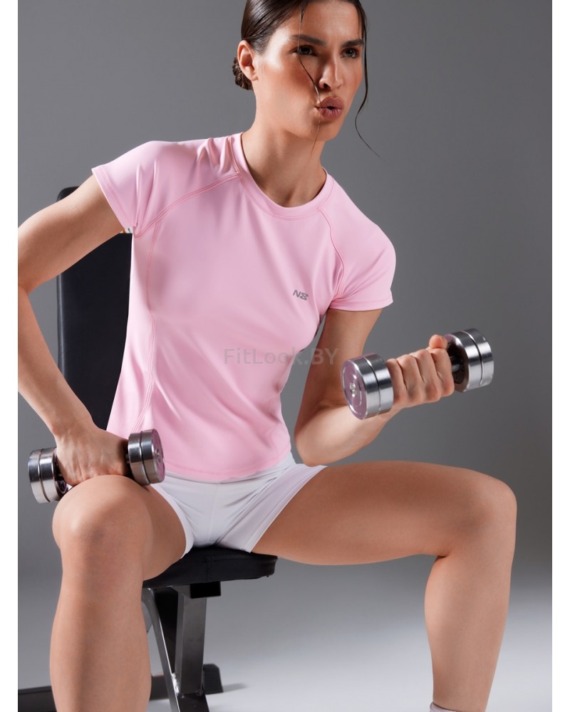 Облегающая спортивная футболка Performance Tee Pink