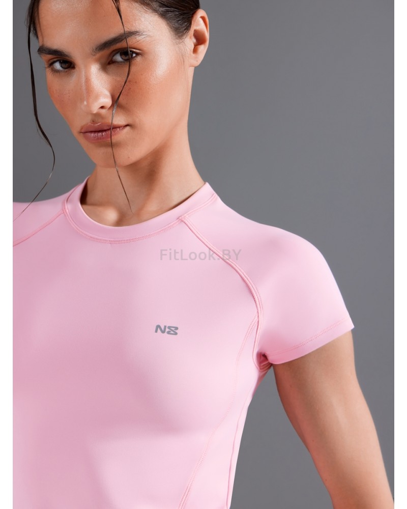 Облегающая спортивная футболка Performance Tee Pink