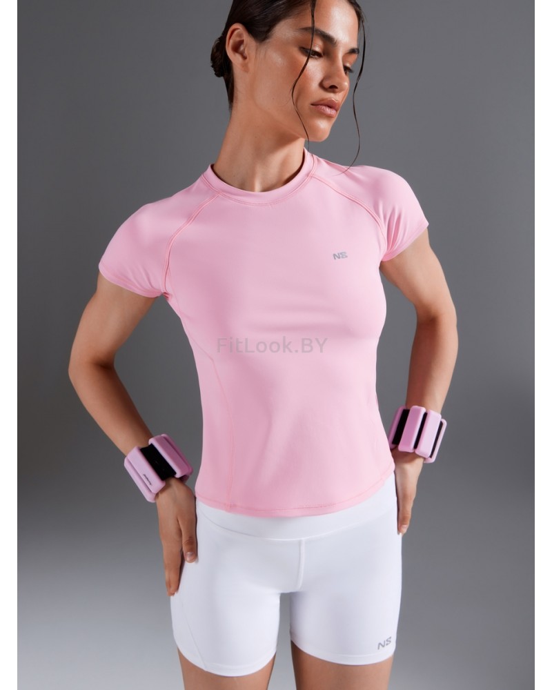 Облегающая спортивная футболка Performance Tee Pink