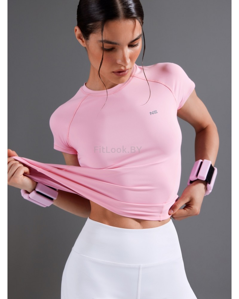 Облегающая спортивная футболка Performance Tee Pink