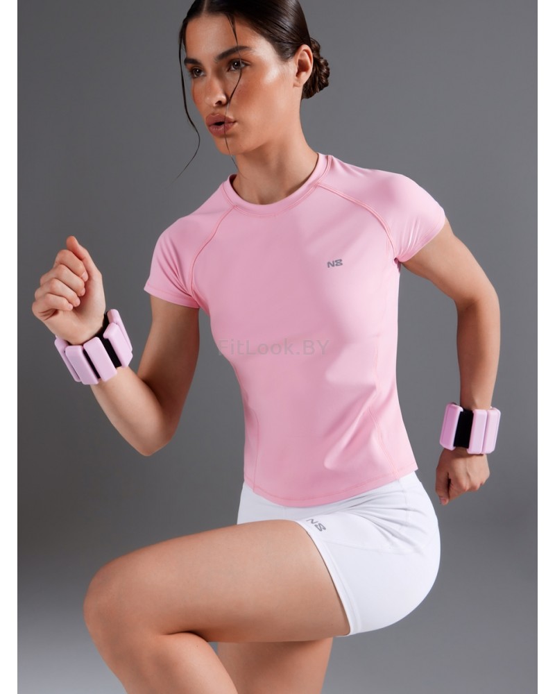 Облегающая спортивная футболка Performance Tee Pink