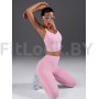 Моделирующий спортивный топ Longline Sports Bra Pink