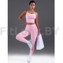 Моделирующий спортивный топ Longline Sports Bra Pink