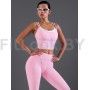 Моделирующий спортивный топ Longline Sports Bra Pink