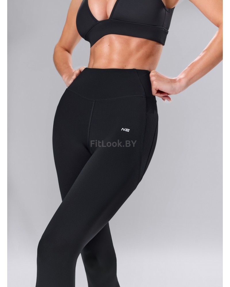 Моделирующие спортивные леггинсы Push Shaper Black 