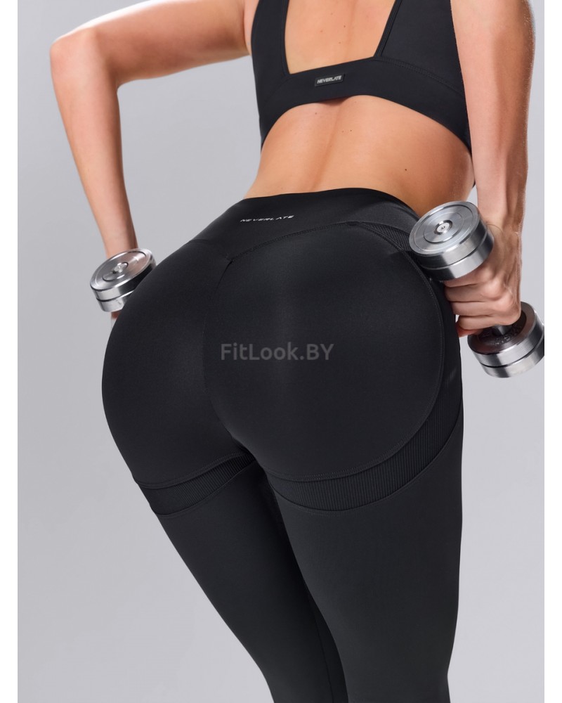 Моделирующие спортивные леггинсы Push Shaper Black 