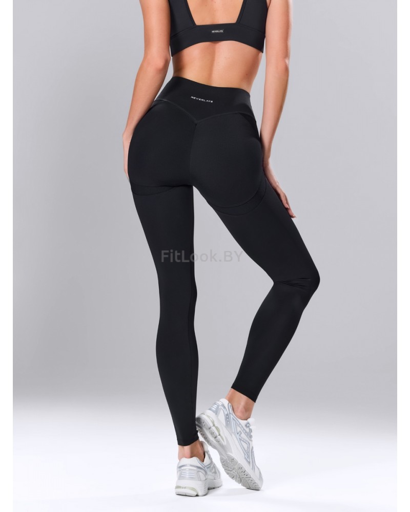 Моделирующие спортивные леггинсы Push Shaper Black 
