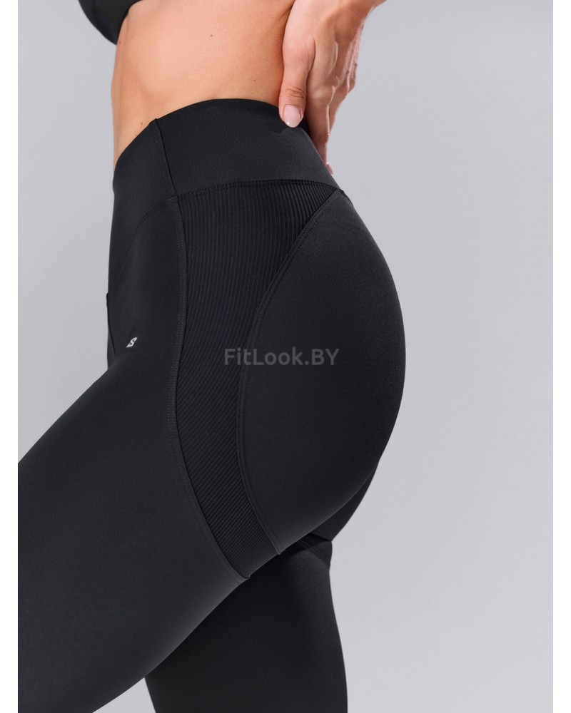Моделирующие спортивные леггинсы Push Shaper Black 