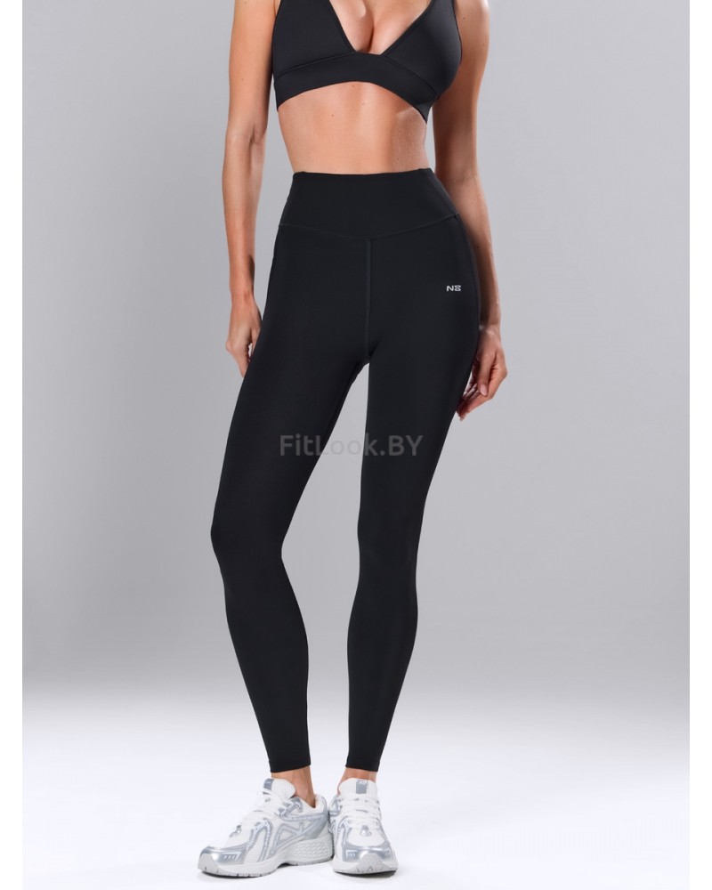 Моделирующие спортивные леггинсы Push Shaper Black 