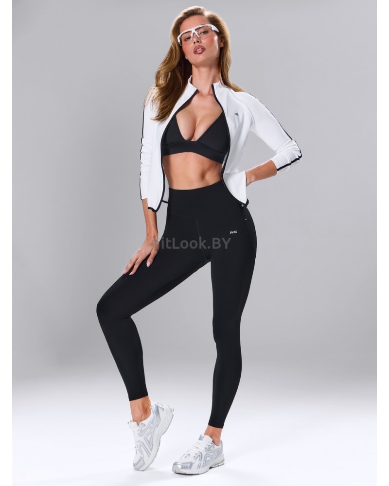 Моделирующие спортивные леггинсы Push Shaper Black 
