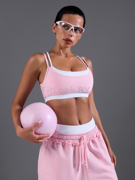 Топ Neverlate Layered Bra Pink 1484.2