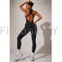 Спортивный комбинезон (ромпер) Zip Active Long Black