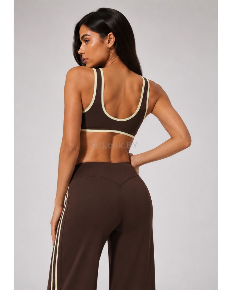 Брюки палаццо FITBASE Sprint Brownie