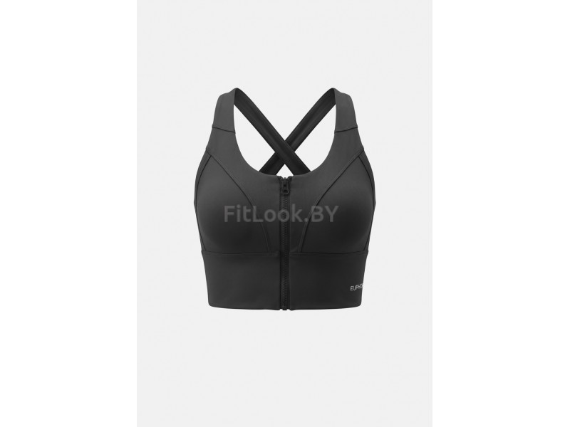 Топ Euphoria Zip Lines Black Топ Euphoria Zip Lines Black