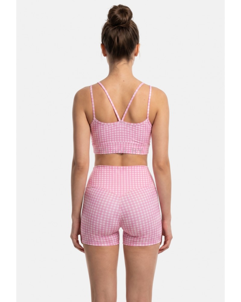 Топ Euphoria Aira Pink Gingham (принт Клетка Виши)