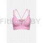 Топ Euphoria Aira Pink Gingham (принт Клетка Виши)