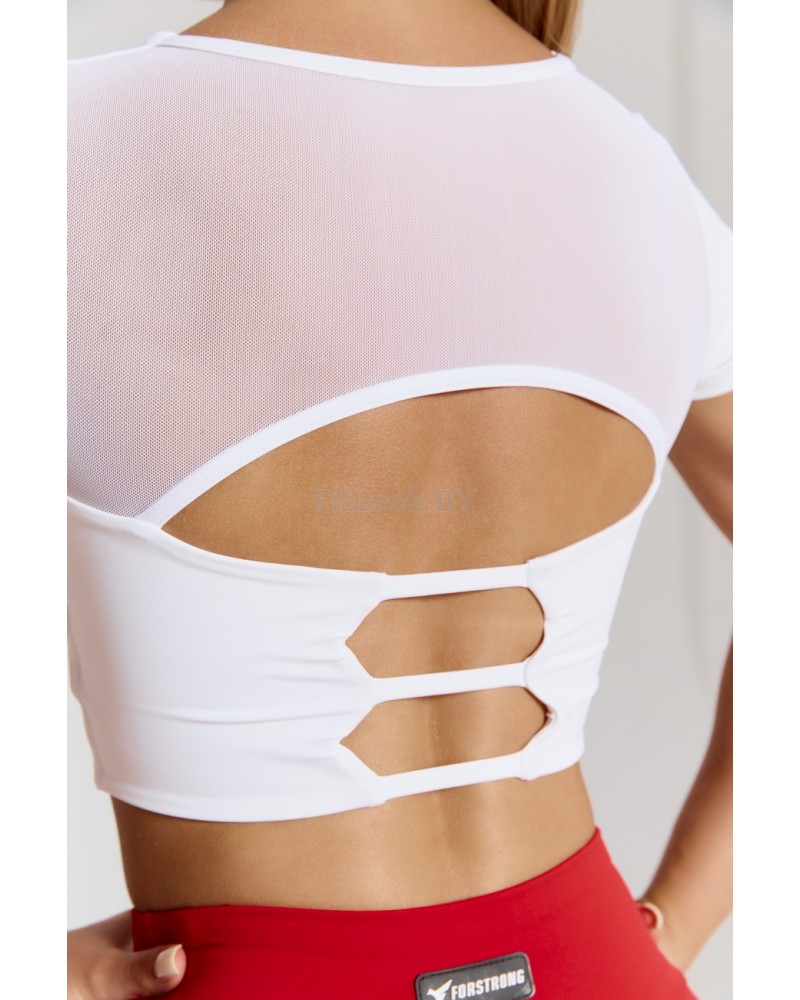 Топ для фитнеса Forstrong HALO White