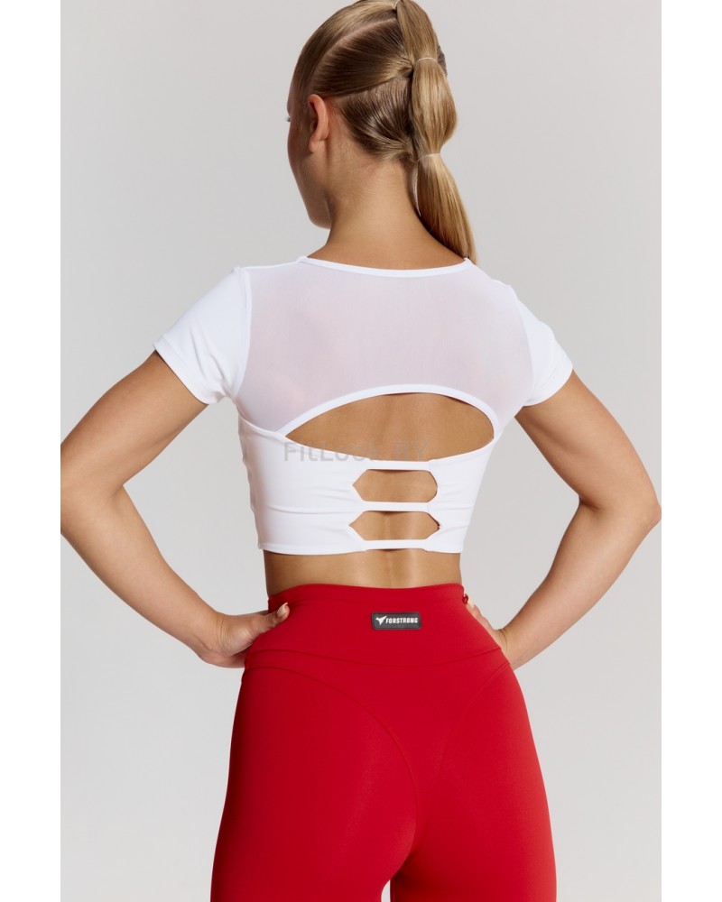 Топ для фитнеса Forstrong HALO White