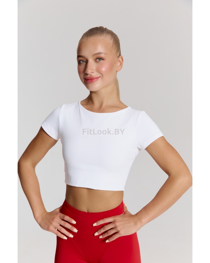 Топ для фитнеса Forstrong HALO White