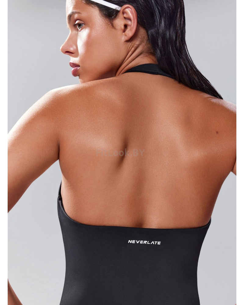 Удлиненный спортивный топ Long Light Bra Black