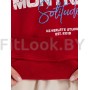 Свитшот NEVERLATE с воротником на молнии Montreal Red