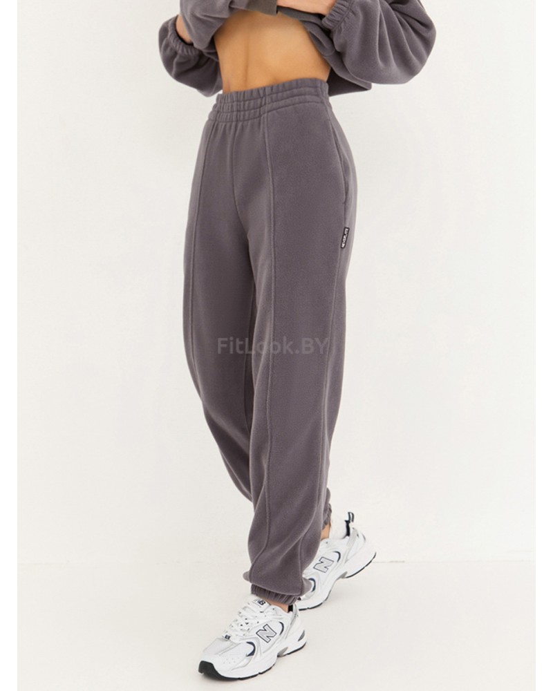 Женский спортивный костюм из флиса Fleece Comfort Grey