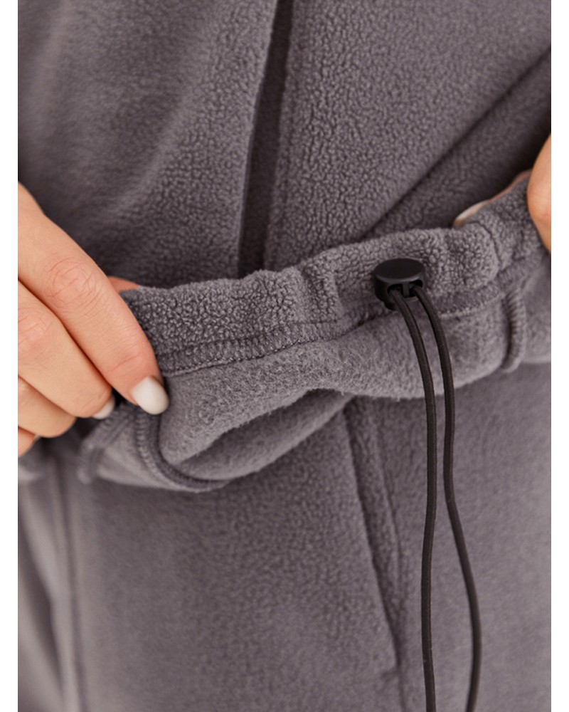 Женский спортивный костюм из флиса Fleece Comfort Grey