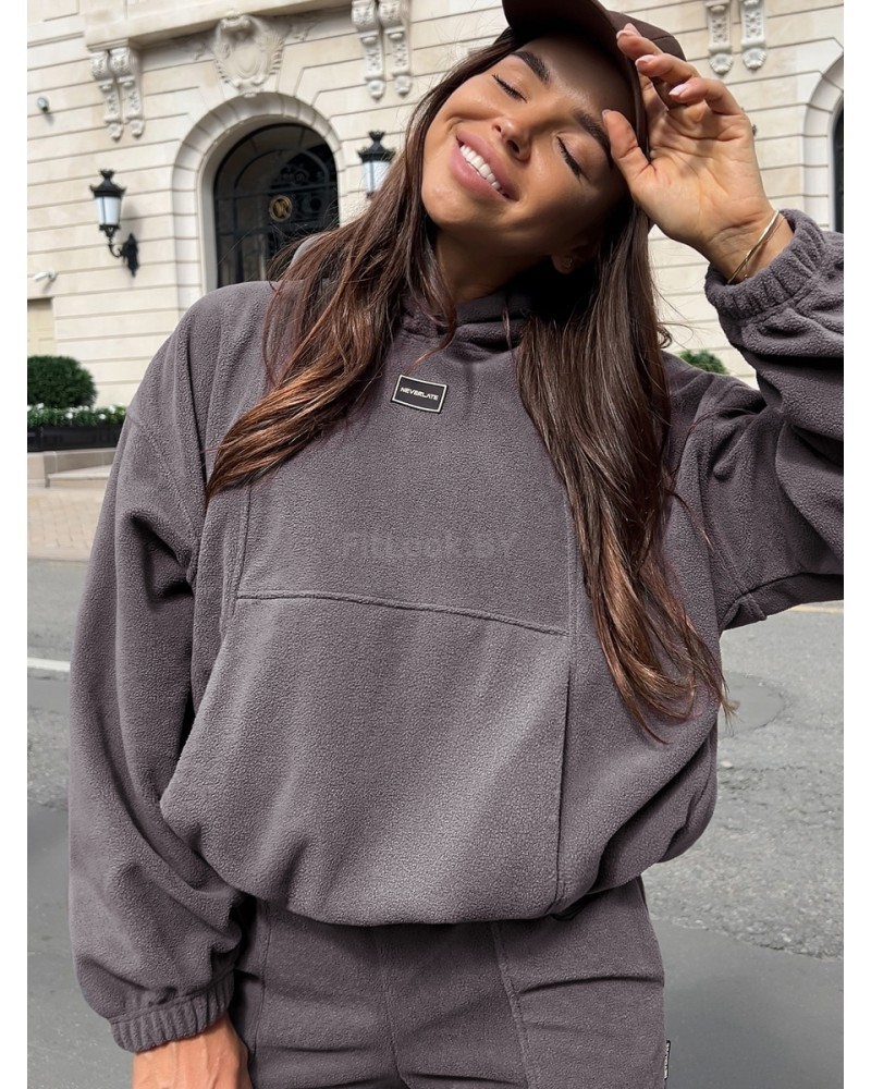 Женский спортивный костюм из флиса Fleece Comfort Grey